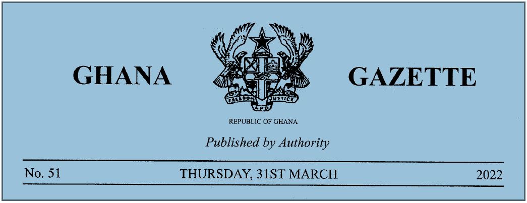 Gazette-Publication-March-2022