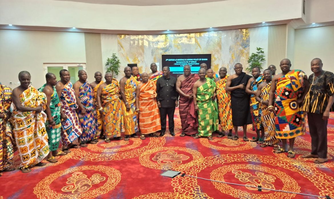Lands Minister Collaborates with Minerals Commission to Engage Western and Western North Houses of Chiefs on Revision of Mining Policy and Laws