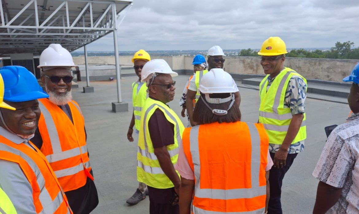 Governing Board of Minerals Commission inspects ongoing Infrastructure Projects
