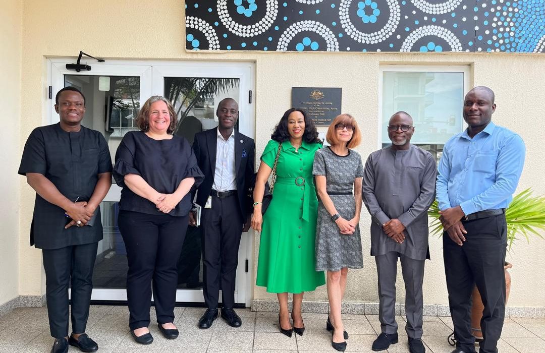 Management of Minerals Commission Confers with the Australian High Commission, Ghana.