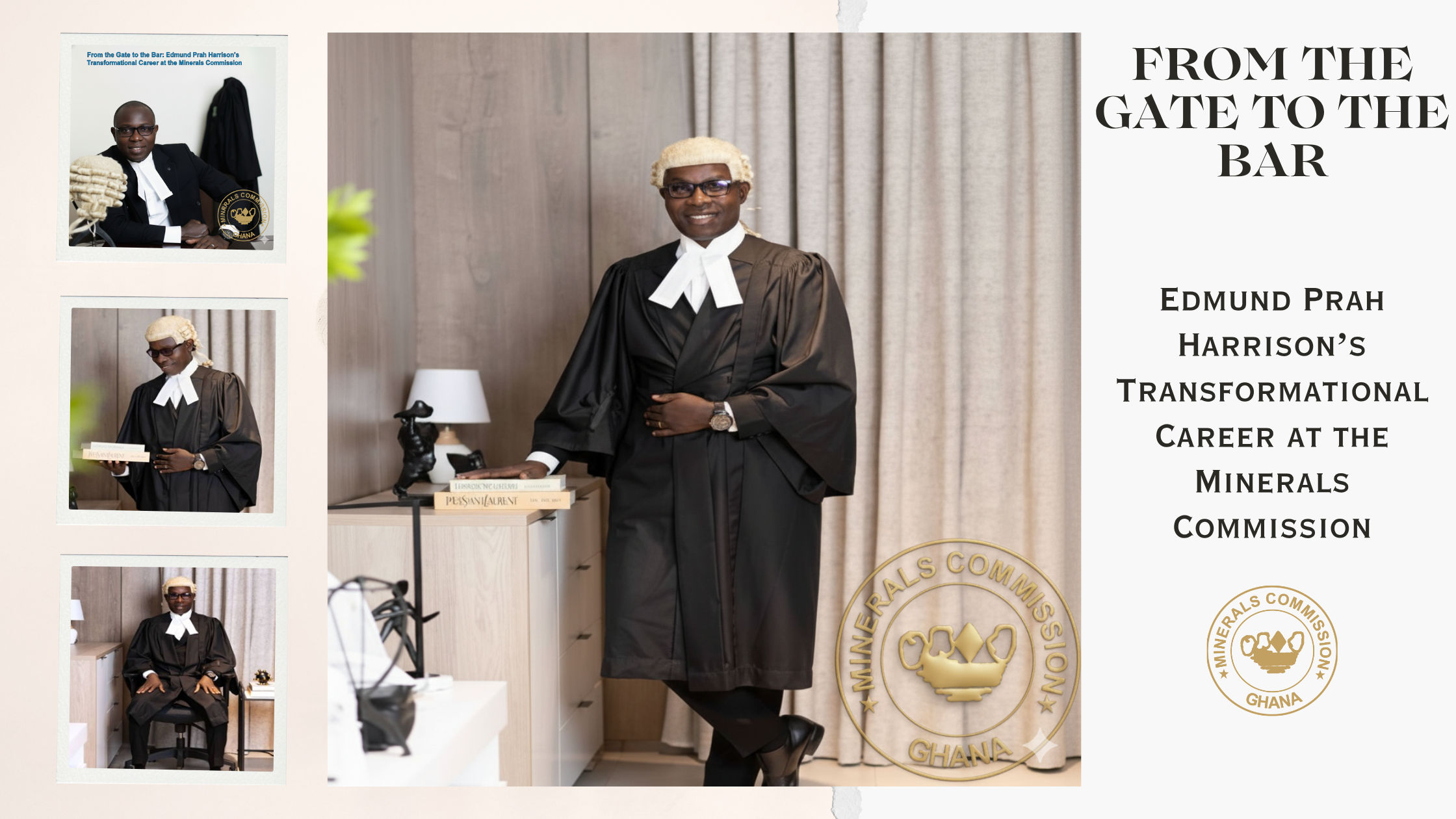 Edmund Prah Harrison’s Transformational Career at the Minerals Commission