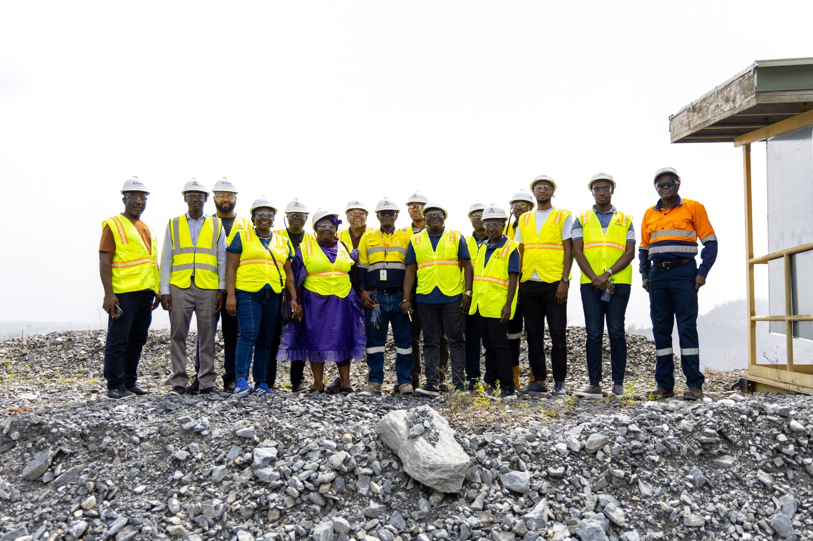 Minerals Commission Leads Revenue Development Foundation on Working Visit to Zijin Akyem Mine