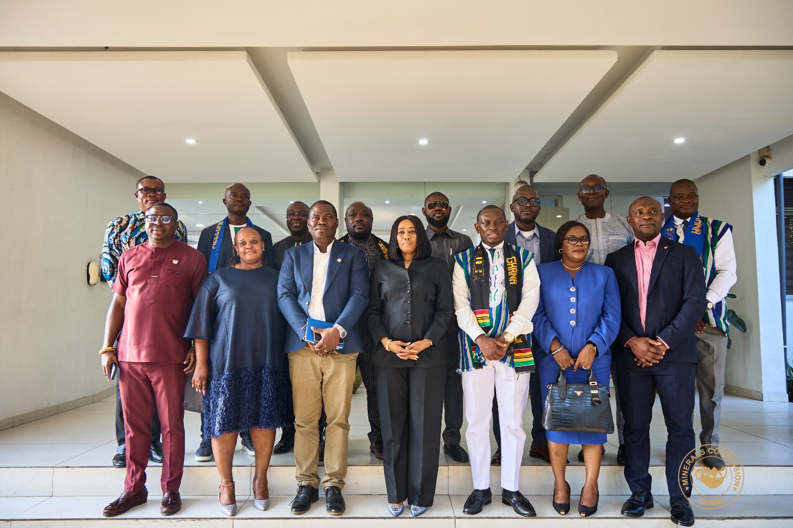 Sierra Leone Delegation Embarks on Study Tour of Minerals Commission